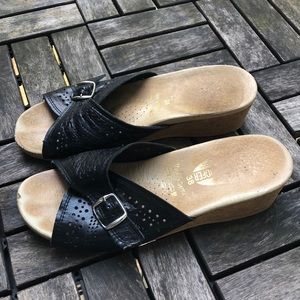 Worishofer Sandals slides mules hipster chic